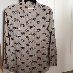 Equipment silk blouse